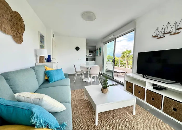 T2 Moderne Terrasse 2min Plages De Juan-les-pins! Lägenhet