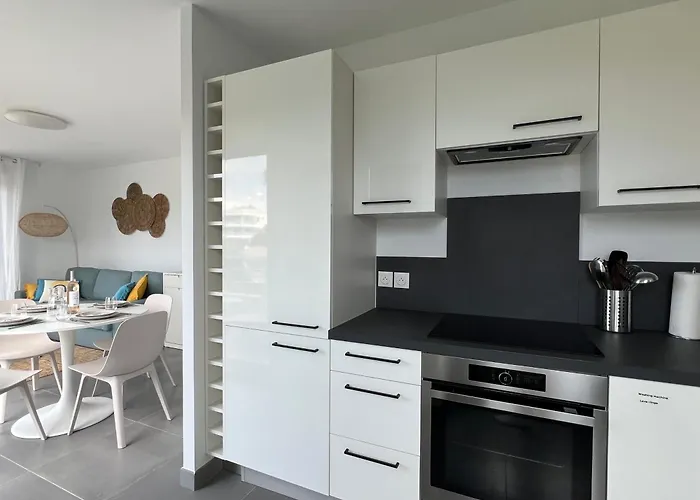 T2 Moderne Terrasse 2min Plages De Juan-les-pins! Lägenhet